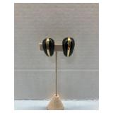 Unsigned 1980ï¿½s -90ï¿½s Art Deco Revival Enamel