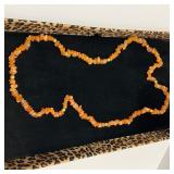 Vintage Carnelian Chip Necklace