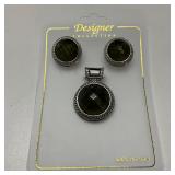 Designer Collection Green Peridot Pendant &