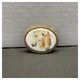 Unsigned VTG Style Hand Painted Porcelain