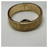 Xanadu Quartz Watch w/Cuff Bracelet Musical Notes