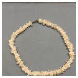 Hawaiian Puke Shell Surfer Necklace- White
