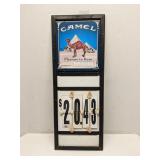 Camel cigarettes store price display