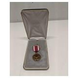 Meritorious Service Medal in case