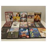 Lot of 15 DVDs, mixed genre