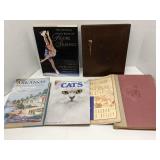 Group of coffee table books