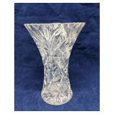 6' Lead crystal vase sunburst pattern