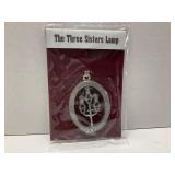 The Three Sisters Lamp Pewter Pendant