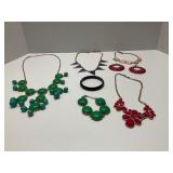 Group of Costume Jewelry- Necklaces,