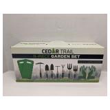 Cedar Trail 11 piece garden set - NIB