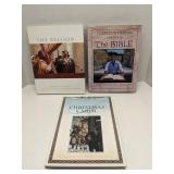 3 Coffee table books - The Bible, The Passion &