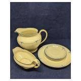 5 pieces Crocksvill China Co. dishes