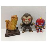 Group of loose Funko Pops! & Crookshanks