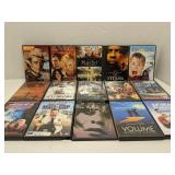 Lot of 15 DVDs, mixed genre