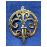 Brass Tree of Life wall scounce