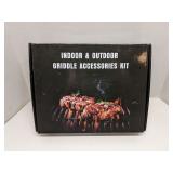 Indoor & Outdoor Griddle Accessories Kit NIB