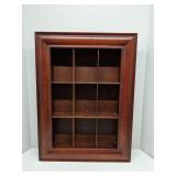 Wood knich knack shelf, 24x18