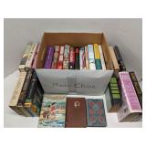 Box lot of books - fiction, novels
