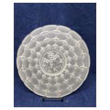 Frosted glass 13' serving platter