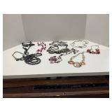 Group of Costume Jewelry Necklaces