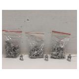 Group of vintage metal miniatures, 25mm