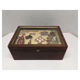 Nautical Scene Shadow Box storage box