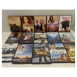 Lot of 15 DVDs, mixed genre