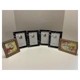 Lot of 6 Picture Frames
