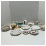 Lot of 14 various pieces of China