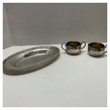 Vtg. Oneida LTD Silver -plate  Sugar &
