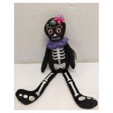 Spooky Village Day of the Dead doll