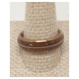 Guitar String Wedding Band, size 6
