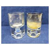 Lot of 2 ACC Poland crystal candle holders