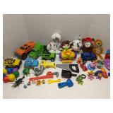 Group of kids toys