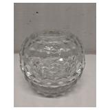 Fostoria claer glass fairy lamp