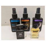 Group of men's cologne