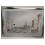 Watercolor print  'Grand Canal in Venice'