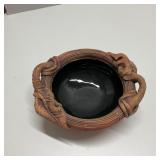 Terrafirma Ceramic Bowl With Leaf Vine like