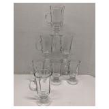 Set of 7 Libbey Irish Coffee Glass