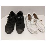 2 pairs of casual shoes, size 11