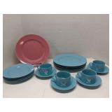 Fitz & Floyd Color Spectrum dishes set