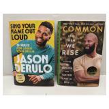 Lot of 2 signed 1st edition books
