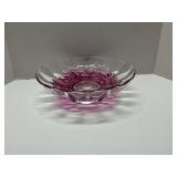Art Deco Footed Serving Fruit Plate