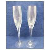 Mikasa Arctic Lights champagne flutes