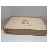 1000 Stories Bourbon wood storage box