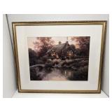 'Country Quiet' by James Lee framed print