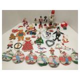 Group of Christmas ornaments