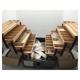 Vintage Fish-N-Chum 4 Tier Cantilever Tackle Box