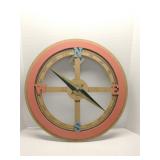 Decorative wooden compass wall hanging
