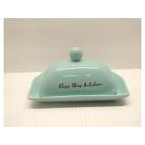 Bless This Kitchen covered butter dish